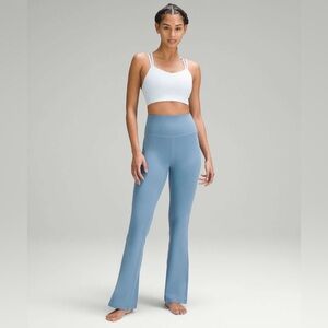 Lululemon Groove Super-High-Rise Flared Pant *Nulu in Utility Blue